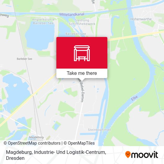 Карта Magdeburg, Industrie- Und Logistik-Centrum