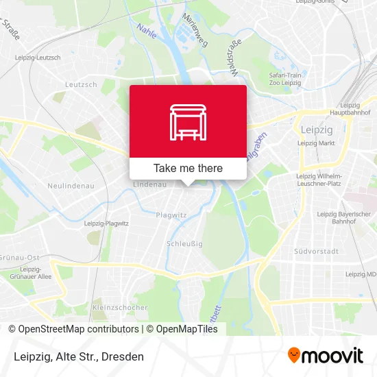 Карта Leipzig, Alte Str.