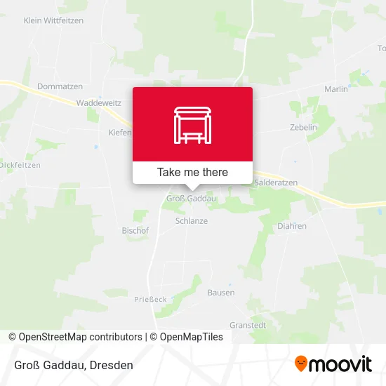 Карта Groß Gaddau