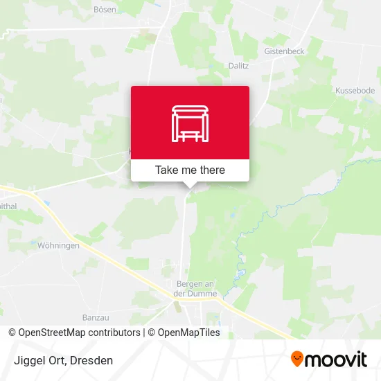 Jiggel Ort map
