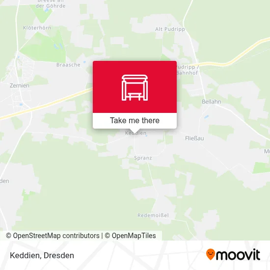 Keddien map