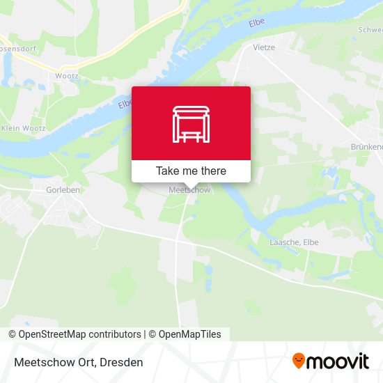 Карта Meetschow Ort