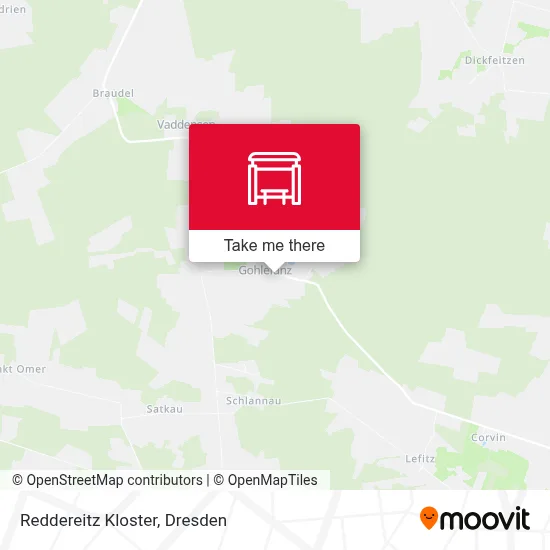 Reddereitz Kloster map