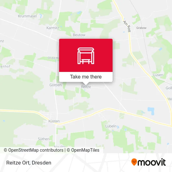 Reitze Ort map