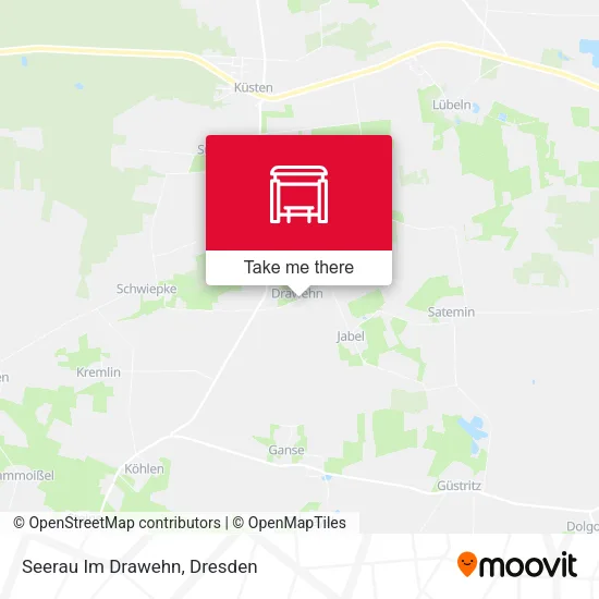 Карта Seerau Im Drawehn