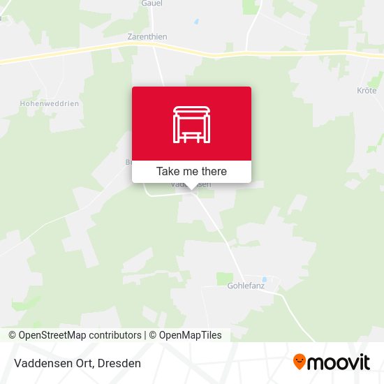 Карта Vaddensen Ort