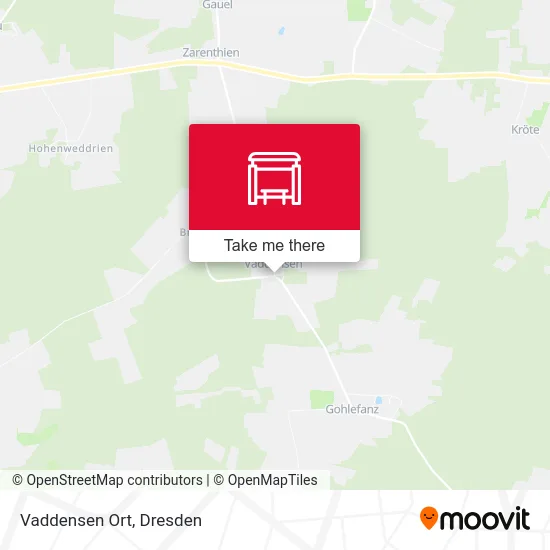 Карта Vaddensen Ort