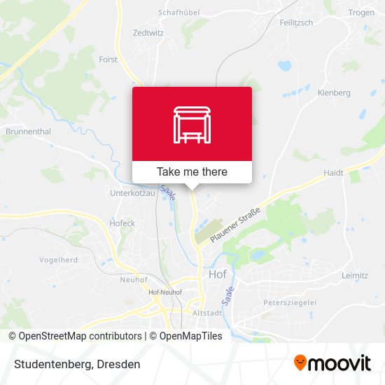 Карта Studentenberg