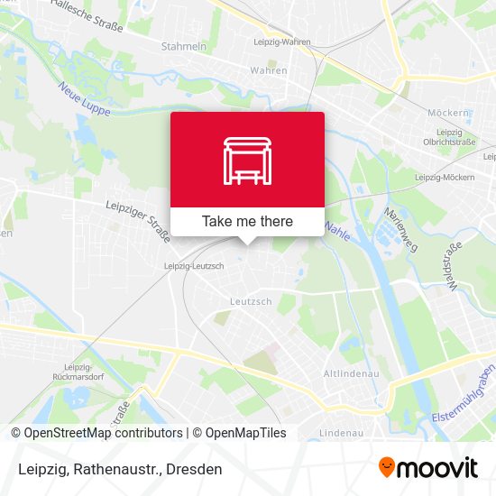 Карта Leipzig, Rathenaustr.