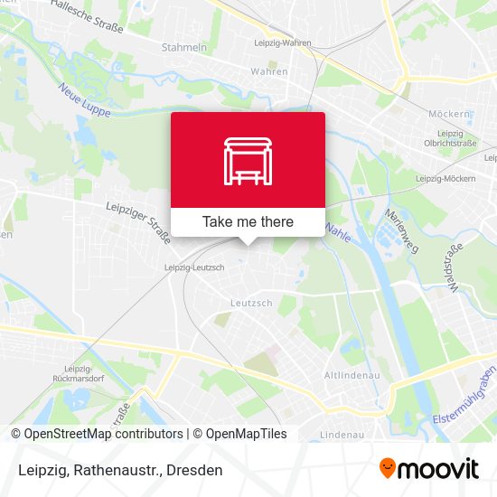 Карта Leipzig, Rathenaustr.
