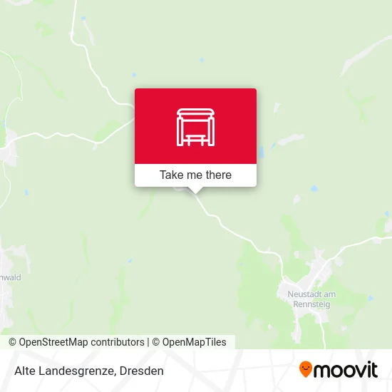 Карта Alte Landesgrenze