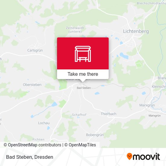 Карта Bad Steben