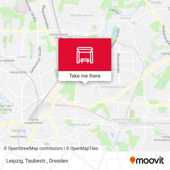 Карта Leipzig, Taubestr.