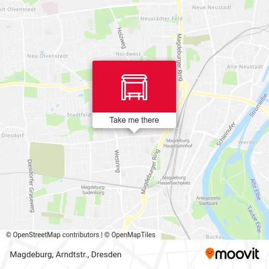 Карта Magdeburg, Arndtstr.