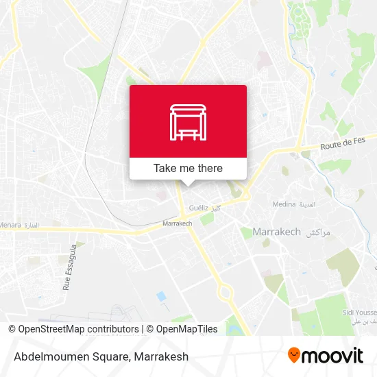 Abdelmoumen Square map
