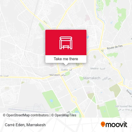 Carré Eden plan