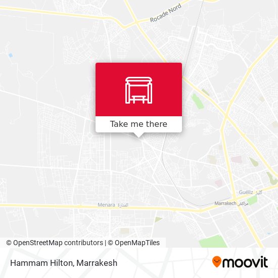 Hammam Hilton map