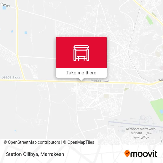 Station Oilibya map