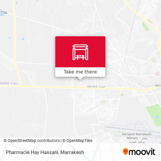 Pharmacie Hay Hassani plan