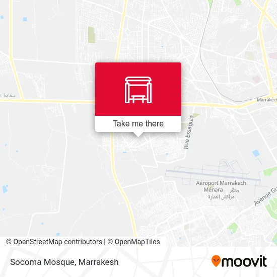 Socoma Mosque map