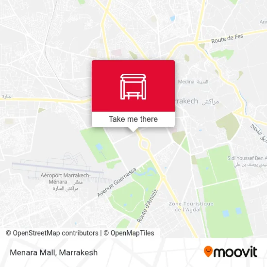 Menara Mall map