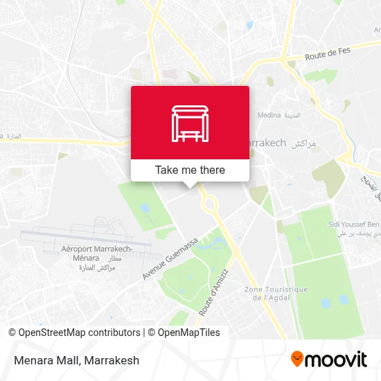 Menara Mall map