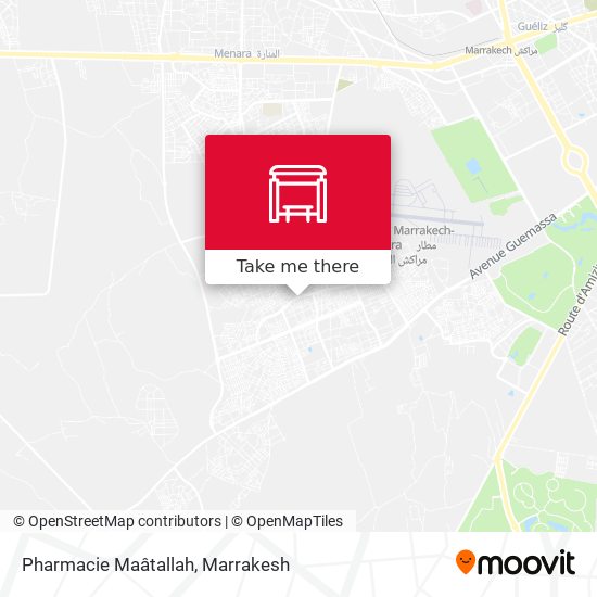 Pharmacie Maâtallah map