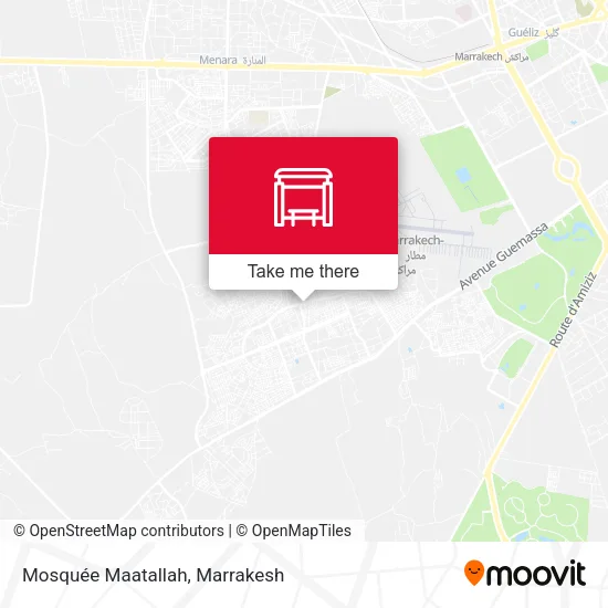 Mosquée Maatallah plan