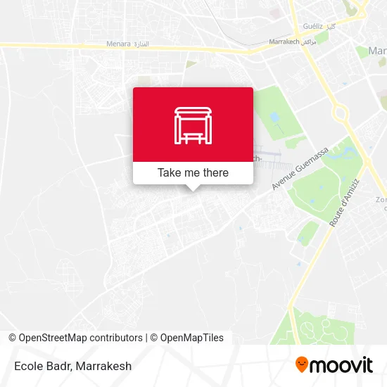 Ecole Badr plan