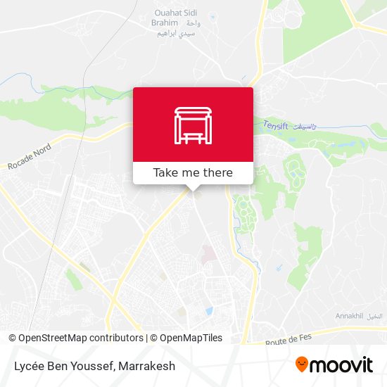 Lycée Ben Youssef map