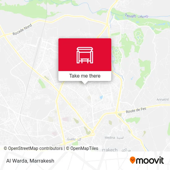 Al Warda map