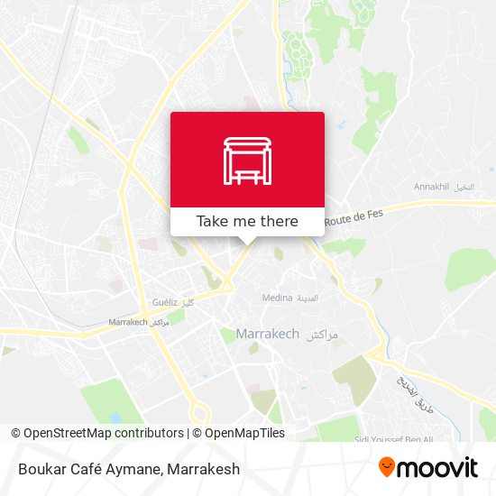 Boukar Café Aymane map