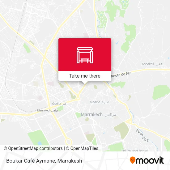 Boukar Café Aymane plan