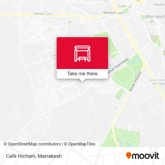 Café Hicham plan