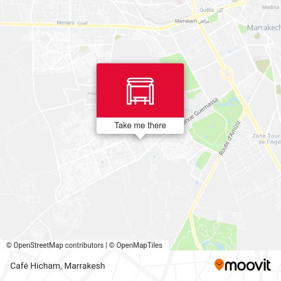 Café Hicham plan