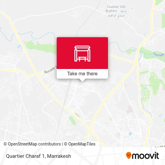 Quartier Charaf 1 map