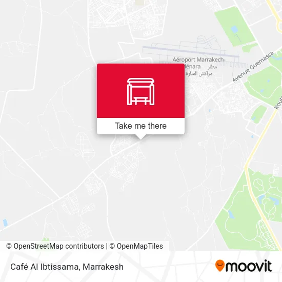 Café Al Ibtissama plan