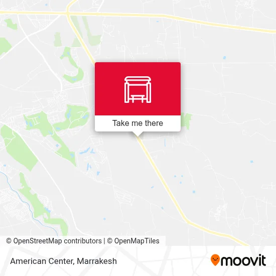 American Center map