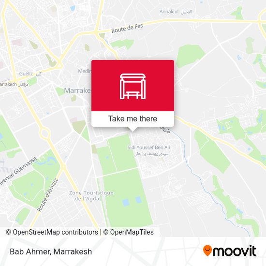 Bab Ahmer map