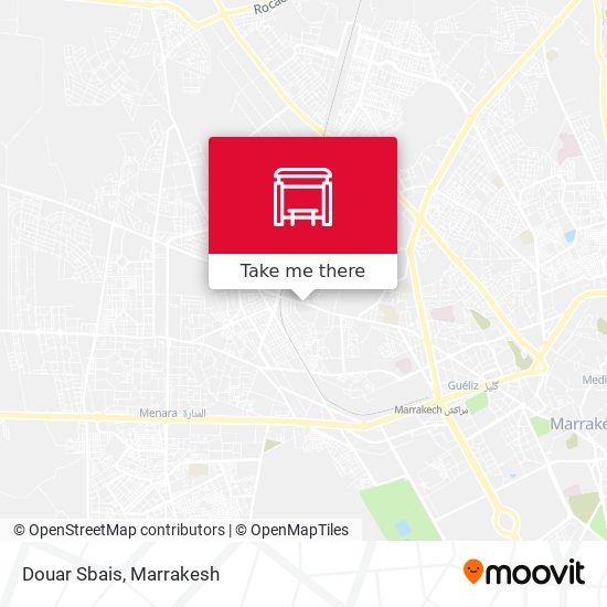 Douar Sbais map