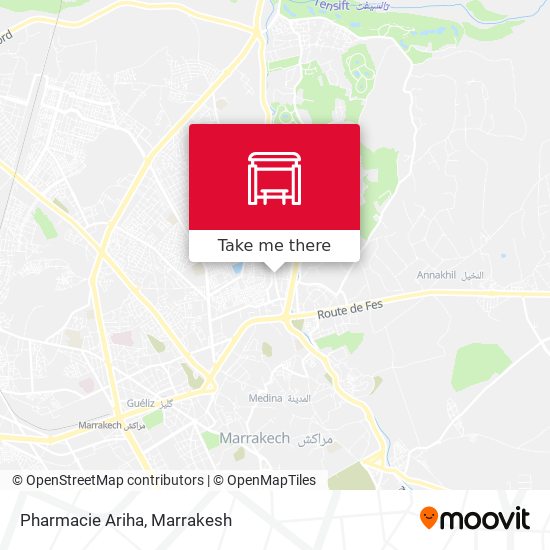 Pharmacie Ariha map