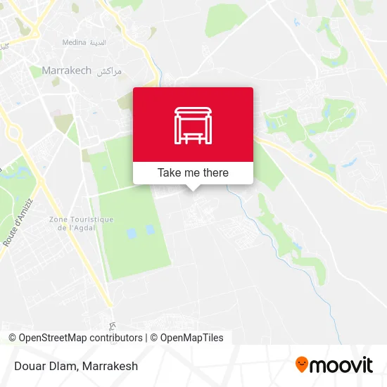 Douar Dlam map