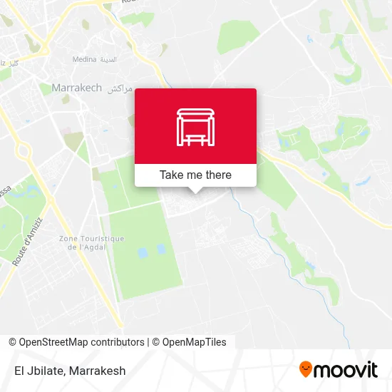 El Jbilate map