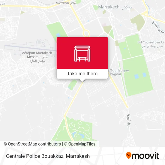 Centrale Police Bouakkaz plan
