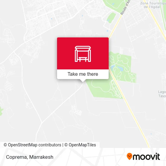 Coprema map