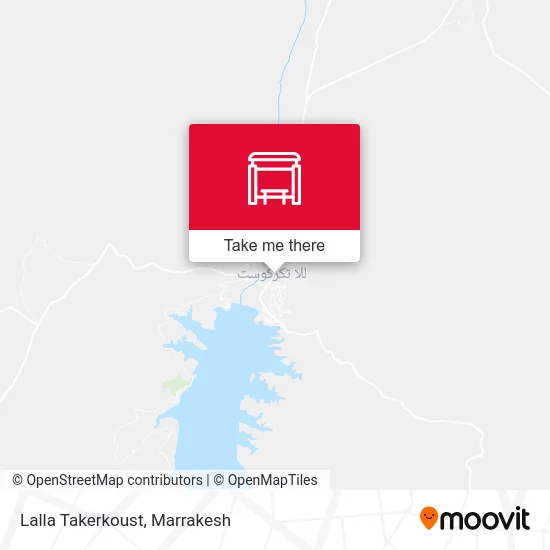 Lalla Takerkoust map