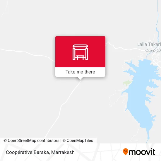Coopérative Baraka map