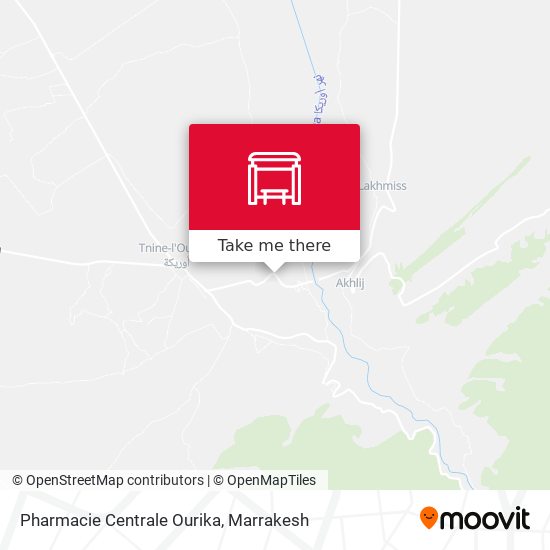 Pharmacie Centrale Ourika map