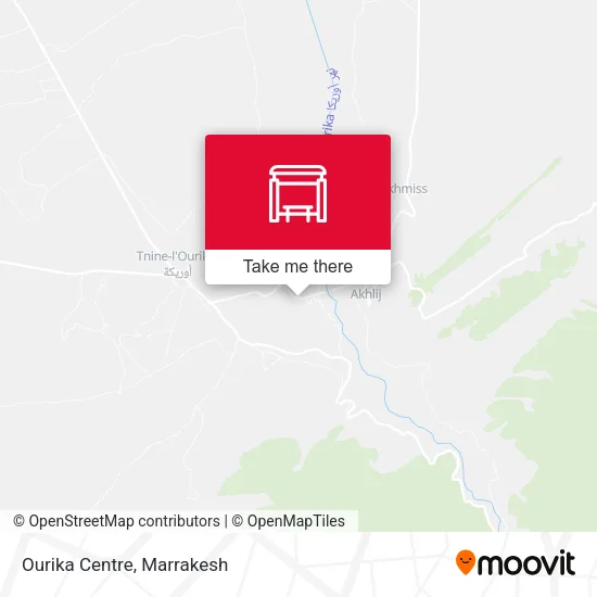 Ourika Centre plan