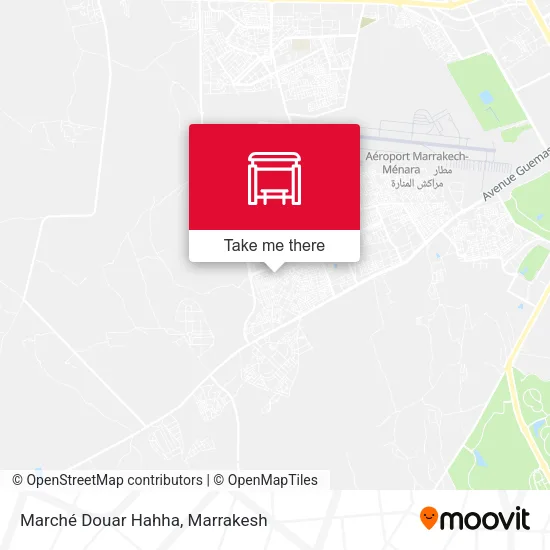 Marché Douar Hahha plan